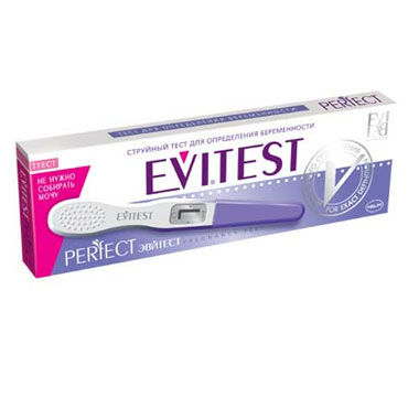 Evitest Perfect, Струйный тест для определения беременности