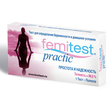Femitest Practic, Тестовая полоска для определения беременности