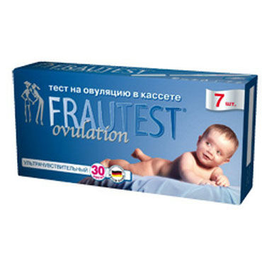 Frautest Ovulation N7, 7 кассетных тестов для определения овуляции