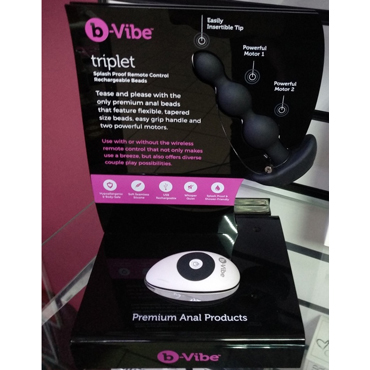 Тестер Подставка B-Vibe для Triplet Anal Beads — фото 1