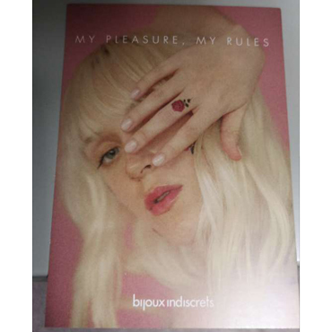 Промо Открытка Bijoux Indiscrets My pleasure, my rules — фото 1